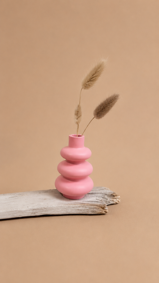 Vase, Bølge, liten - 9,5cm