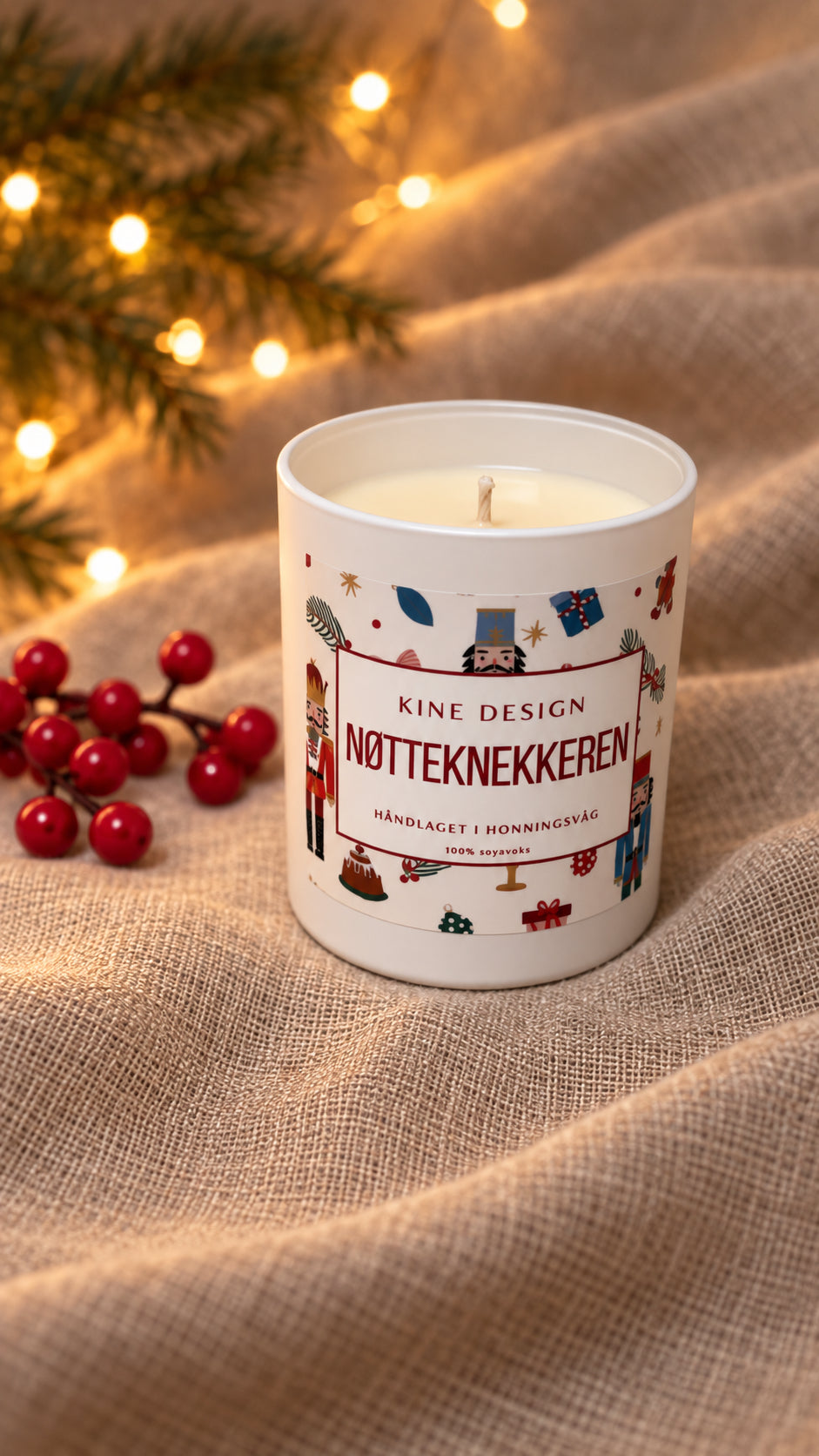 Duftlys - Nøtteknekkeren