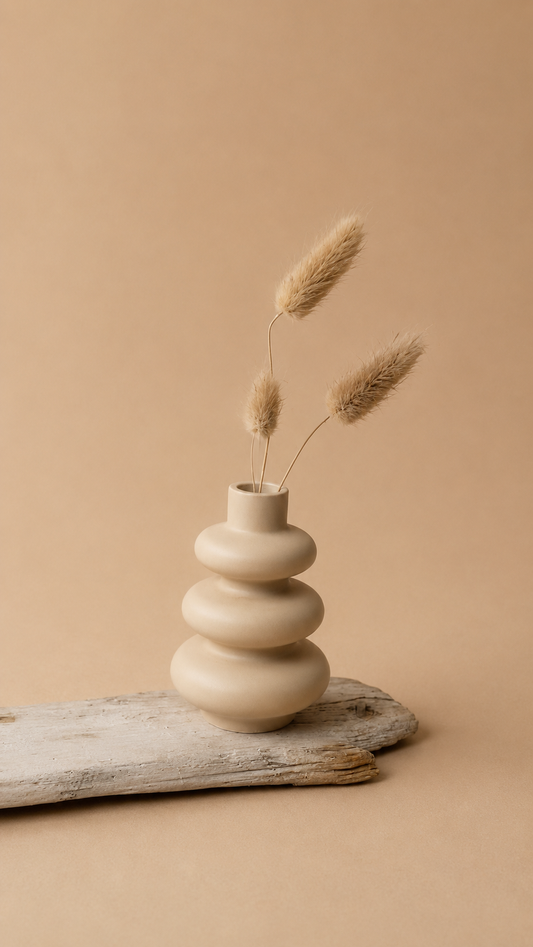 Vase, Bølge, liten - 9,5cm