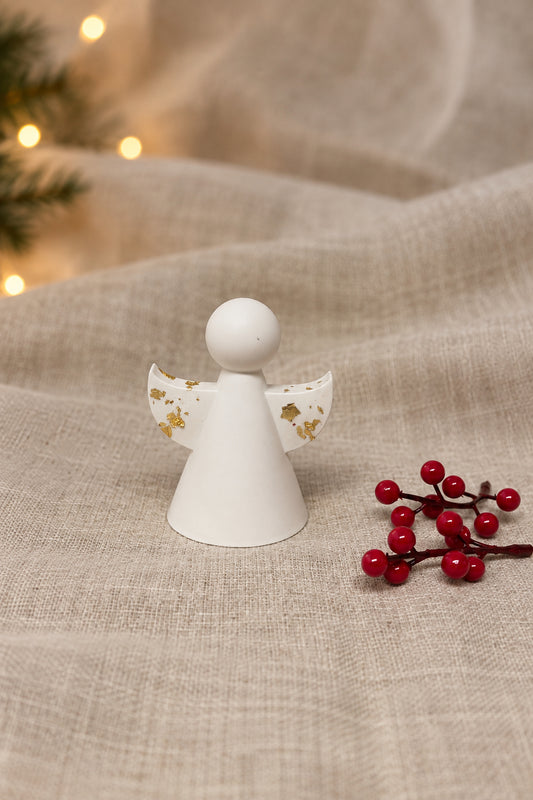 Engel med glittervinger - liten