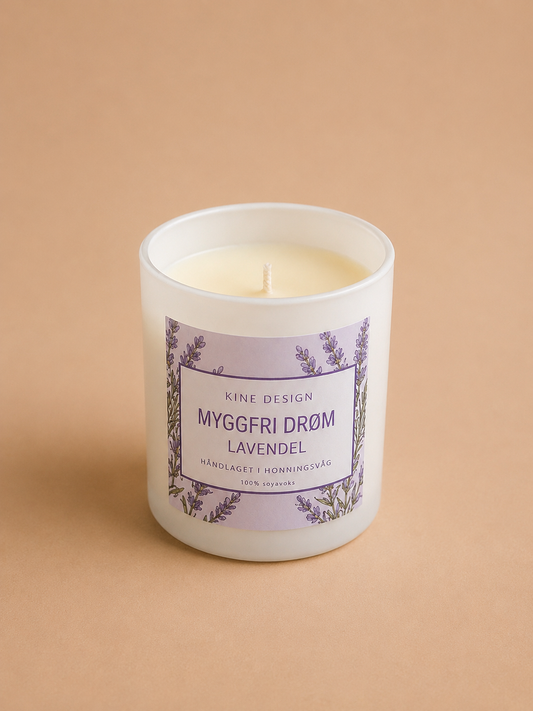 Duftlys - Myggfri drøm, lavendel
