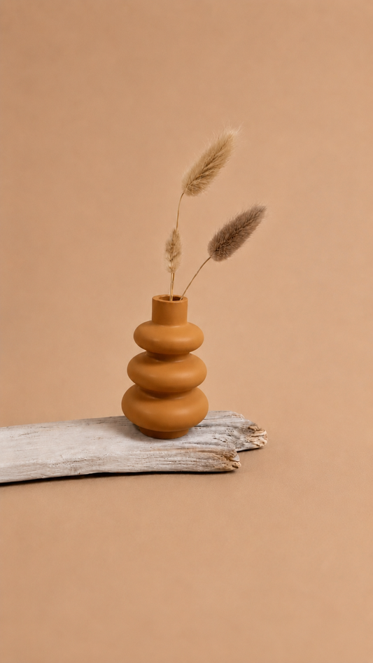 Vase, Bølge, liten - 9,5cm