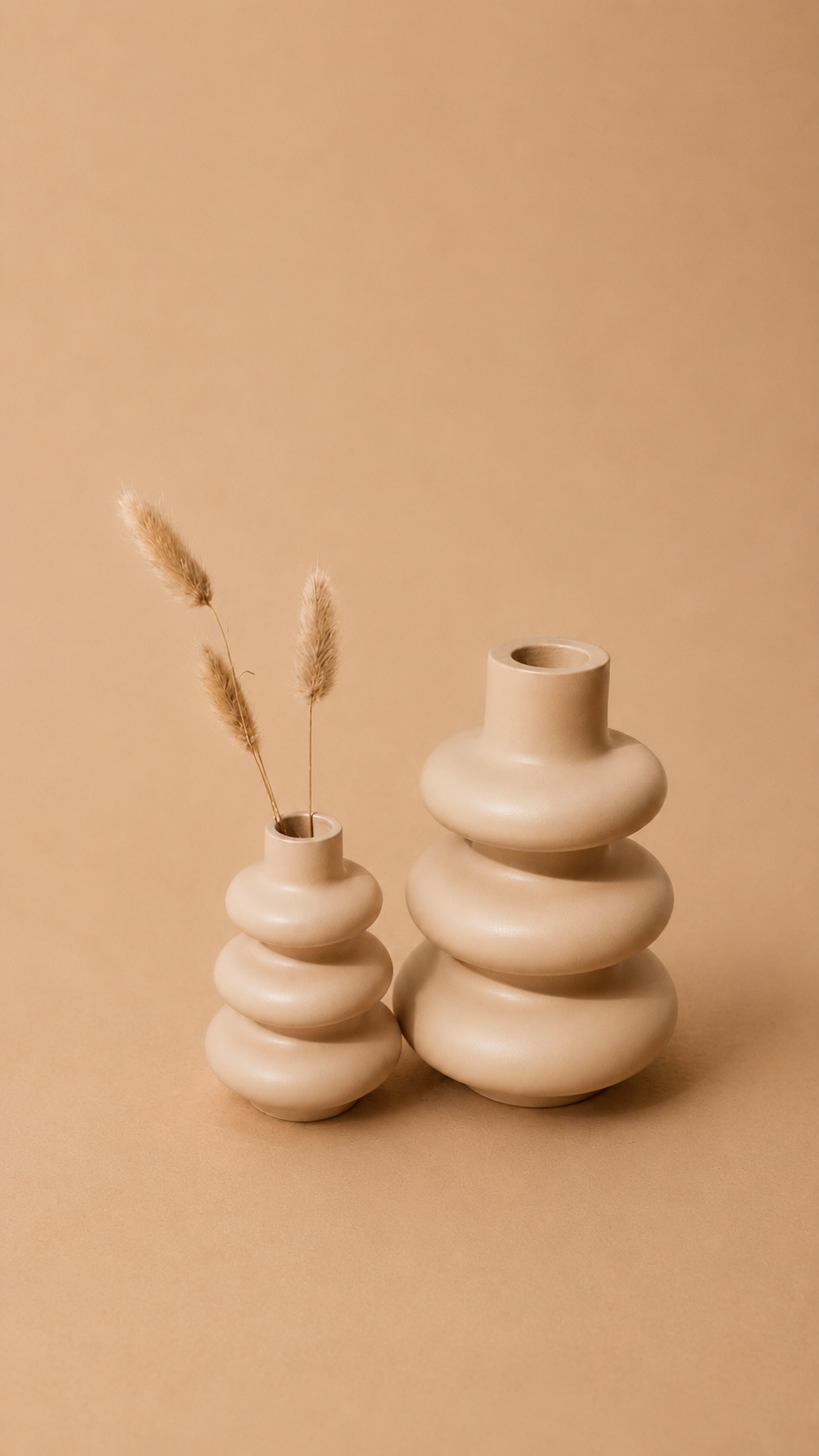 Vase, Bølge, stor - 14 cm