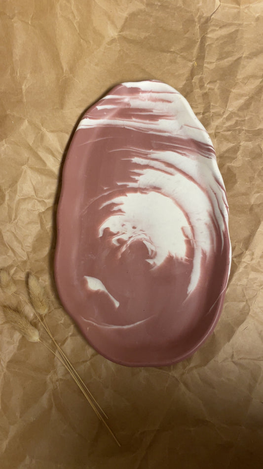 Marmorert fat - unikt